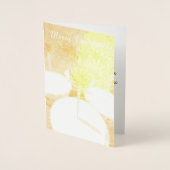 Robin Cupcakes Kerst Folie Kaart (Voorkant)