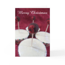 Robin Cupcakes Kerst Kaart