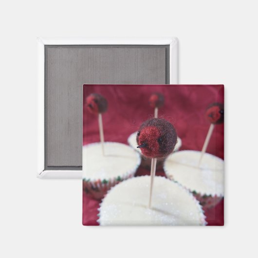 Robin Cupcakes Magnet (Voorkant / Achterkant)
