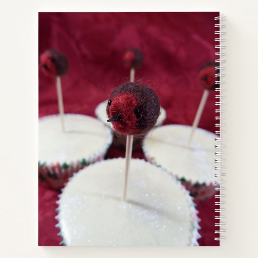 Robin Cupcakes Recept Spiral Notitieboek (Achterkant)