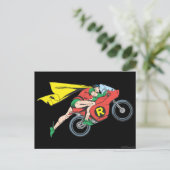 Robin & Cycle Briefkaart (Staand voorkant)
