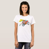 Robin & Cycle T-shirt (Voorkant volledig)