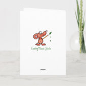 Robin - de Groet van de Verjaardag van de Vogel Kaart (Achterkant)