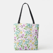 Robin de vogel van Kerstmis Tote Bag (Achterkant)