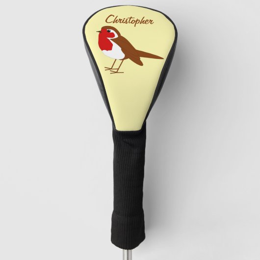 Robin Design Golfheadcover (Voorkant)