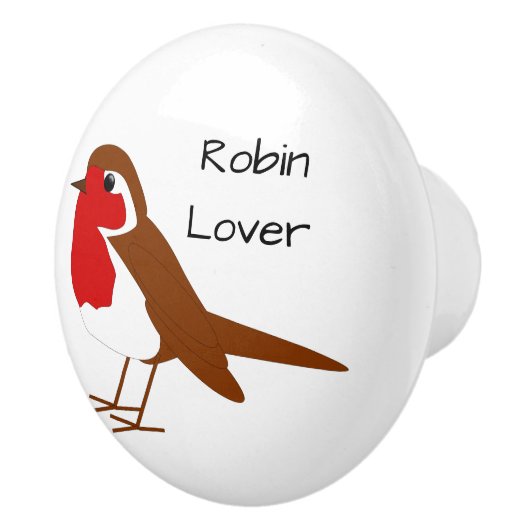 Robin Design op maat Keramische Knop (Rechts)