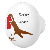 Robin Design Personalised Keramische Knop (Rechts)