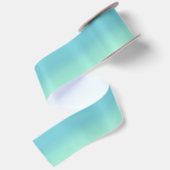 Robin Egg Blauw en Mint Groen Ombre Satijnen Lint (Achterkant)