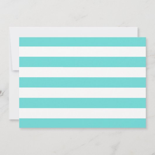 Robin Egg Blue Calligraphy Moederdag Brunch Kaart (Achterkant)