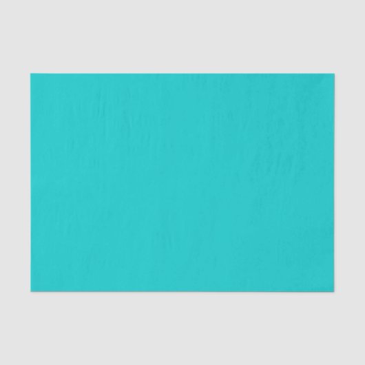 Robin Egg Blue, cyaan Tissuepapier (Voorkant)