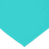 Robin Egg Blue Effen Kleur | Klassiek | Elegant Korte Tafelloper (Hoek)