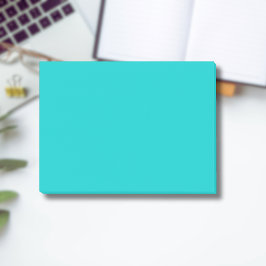 Robin Egg Blue Effen Kleur | Klassiek | Elegant Post-it® Notes