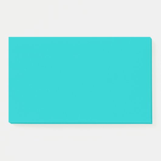 Robin Egg Blue Effen Kleur | Klassiek | Elegant Post-it® Notes (Voorkant)