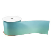 Robin Egg Blue en Mint Green Ombre Satijnen Lint (Spoel)