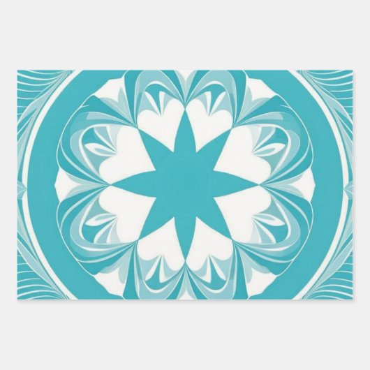 Robin Egg Blue Inpakpapier Vel (Voorkant)