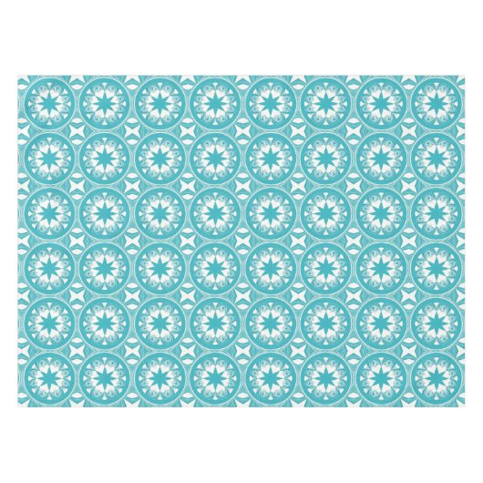 Robin Egg Blue Tafelkleed (Voorkant (Horizontaal))