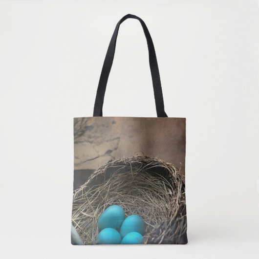 Robin Egg Canvas tas (Voorkant)
