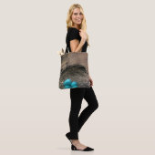 Robin Egg Canvas tas (Op model)
