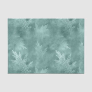 Robin Egg Green Leaf Tissuepapier