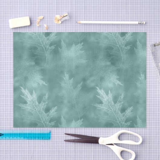 Robin Egg Green Leaf Tissuepapier (Craft)