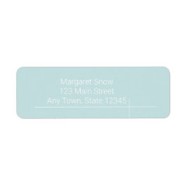 Robin Ei Blauw Bruiloft Retouradres Labels