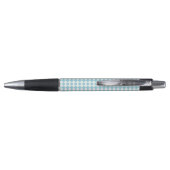 Robin Ei Blauw en Wit Chevron Patroon Emmy Pen (Achterkant)