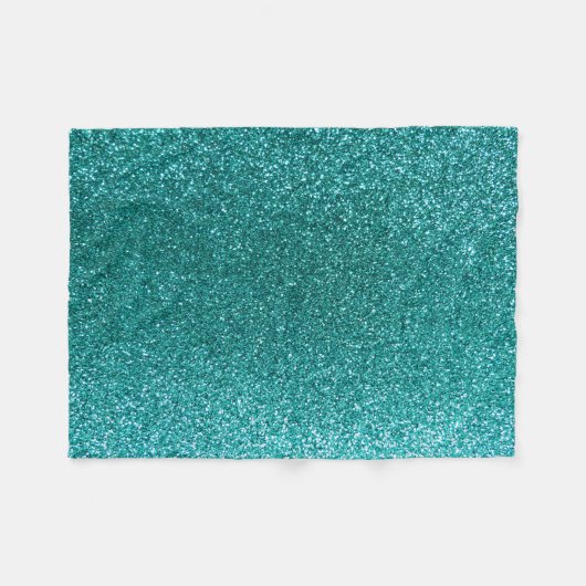 Robin Eiblue glitter Fleece Deken (Voorkant (Horizontaal))