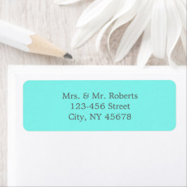 robin ' eicelblauwe turquoise aqua blue bruiloft etiket