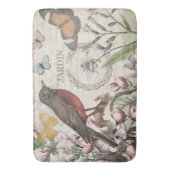 Robin Elegant Vogelvlinder Franse kunst Badmat (Voorkant Verticaal)