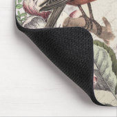 Robin Elegant Vogelvlinder Franse kunst Muismat (Hoek)