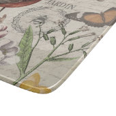 Robin Elegant Vogelvlinder Franse kunst Snijplank (Hoek)