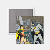 Robin en Batman Handshake Magneet (Voorkant / Achterkant)