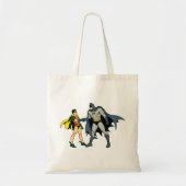 Robin en Batman Handshake Tote Bag (Voorkant)