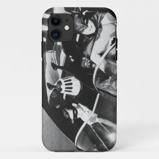 Robin en Batman in Batmobile Case-Mate iPhone Case (Achterkant)