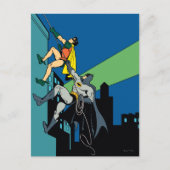 Robin en Batman klib Briefkaart (Voorkant)