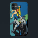 Robin en Batman klib iPhone 11 Hoesje<br><div class="desc">Batman TV Series (1966)</div>