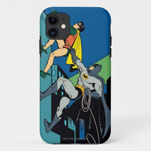 Robin en Batman klib Case-Mate iPhone Case (Achterkant)