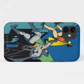 Robin en Batman klib Case-Mate iPhone Case (Achterkant (horizontaal))