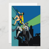 Robin en Batman klib Kaart (Voorkant / Achterkant)