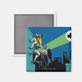 Robin en Batman klib Magneet (Voorkant / Achterkant)