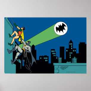 Robin en Batman klib Poster
