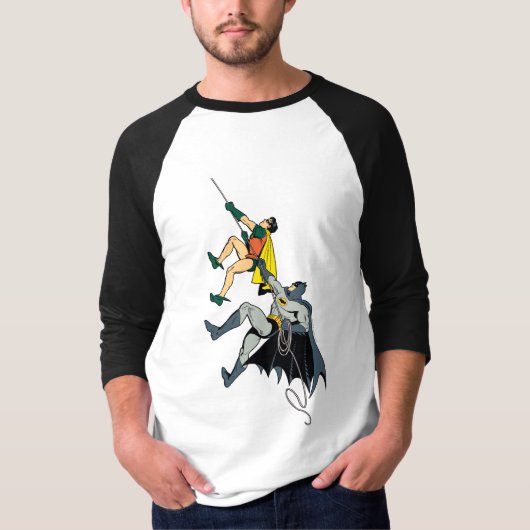 Robin en Batman klib T-shirt (Voorkant)