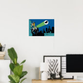 Robin en Batman klimmen Poster (Thuiskantoor)