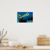 Robin en Batman klimmen Poster (Keuken)