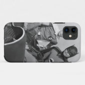 Robin en Batman staan in Batmobile Case-Mate iPhone Case (Achterkant (horizontaal))