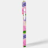 Robin en bloemen, patroon van de waterverf Case-Mate iPhone case (Achterkant / Links)