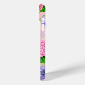 Robin en bloemen, patroon van de waterverf Case-Mate iPhone case (Achterkant / Links)