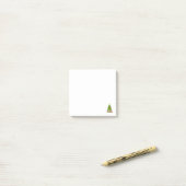 Robin en kleurrijke Cadeaus onder de kerstboom Post-it® Notes (Op bureau)
