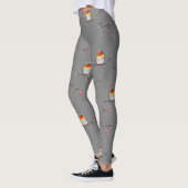 robin - en sneeuwpatroon leggings (Links)