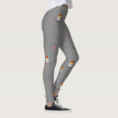 robin - en sneeuwpatroon leggings (Rechts)